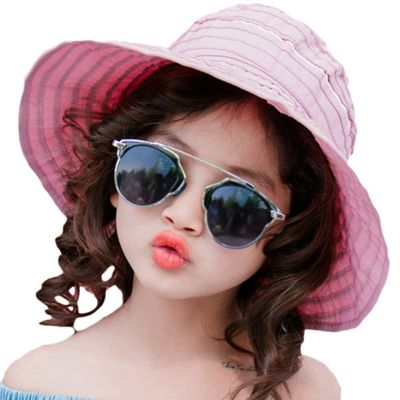 Hat Sun Protection Hat Summer Hat Beach Hat for Girls Cap Circumference of Approx (Color : Light Pink, Size : 5056 cm)