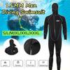 Ultra Stretch 1.5MM Neoprene Wetsuit for Men Women, Front Zip Full Body Diving Suit Protection UV 50+ Cold-Proof Thick Warm Swimsuit One-Piece,XXL view 3