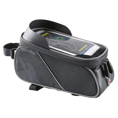 Tongha Waterproof Front Frame Bag for Bicycle Cycling Handlebar Bag Bike Cell phone case