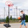 Ochine Basketball Hoop Basketball System Portable Basketball Goal Basketball Equipment with Adjustable Height 5.2ft to 7ft Backboard Stable Base and Wheels for Youth and Adults (Ship from USA) view 4