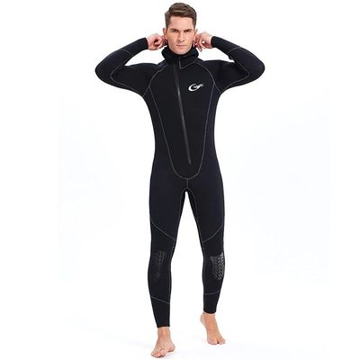 Ultra Stretch 1.5MM Neoprene Wetsuit for Men Women, Front Zip Full Body Diving Suit Protection UV 50+ Cold-Proof Thick Warm Swimsuit One-Piece,M