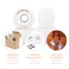 BTFL Outdoor Roller Skate Wheels  38mm x 62mm 80A (luminous, 4) | with Dynamo Installed Quad Light Up Wheels for Double Row Skating and Skateboard view 3