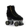 BTFL Pro Roller Skates Women, Kids & Men -Suede Boot- Indoor, Outside, Rink, & Rhythmic Roller Skating. Black, Blue, Gray, Green, Pink, White (Faya Pro, US Womens: 07 / US Mens: 5.5) view 1