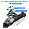 NAACOO SPD-SL Bike Cleats Compatible with Shimano SPD-SL Road Pedals, Durable 3-Hole Cycling Shoe Clips for Efficient Power Transfer, 0/2/6 Float Optional view 4