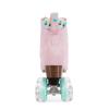 BTFL Pro Roller Skates Women, Kids or Men - Pink, Genuine Suede, Ideal for Outdoor Skating, Rink, Artistic and Rhythmic Skating. Stylish Colors Available. (Ava Pro US Womens: 10 / US Mens: 8.5) view 4