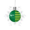 University of North Texas Snowflake Christmas Tree Ornament Decoration for Tree Party Home Holiday Decor (University of North Texas 2) view 1