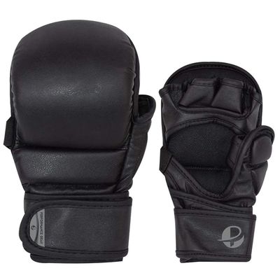 Ultimate - Midnight MMA Sparring Shooter Gloves for MMA Boxing Muay Thai Training (L/XL)