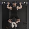 Chin Up Bar Portable Door Pull-up Bar, Screwless Wall-Mounted Home Gym Strength Training Equipment Steel Horizontal Bar, 72-170CM (Size : 130-170CM) view 2
