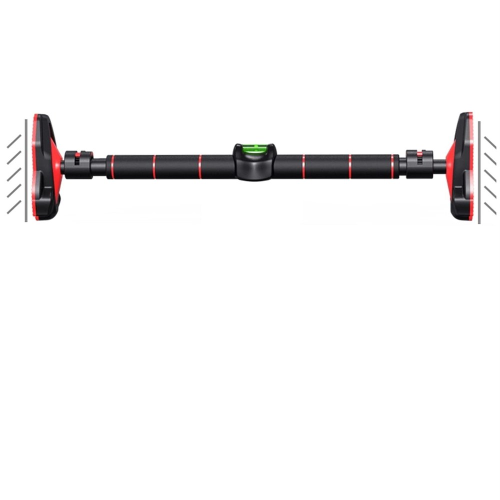 Chin Up Bar Portable Door Pull-up Bar, 70-150CM Adjustable Indoor Wall Fitness Horizontal Bar, Safety Load 300kg (Size : 96-135CM)