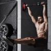 Chin Up Bar Portable Door Pull-up Bar, 70-150CM Adjustable Indoor Wall Fitness Horizontal Bar, Safety Load 300kg (Size : 96-135CM) view 2