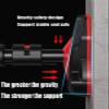 Chin Up Bar Portable Door Pull-up Bar, 70-150CM Adjustable Indoor Wall Fitness Horizontal Bar, Safety Load 300kg (Size : 96-135CM) view 4