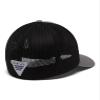 Columbia Unisex PFG Fish Flag Mesh Ball Cap - Mid, Titanium/Black, Large/X-Large view 2