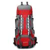 UOOD 80L Rucksack Foldable Hiking Backpack Ultra Lightweight Tear Water Resistant Travel Camping Trekking Daypack for Men Women(Red) High Capacity view 1
