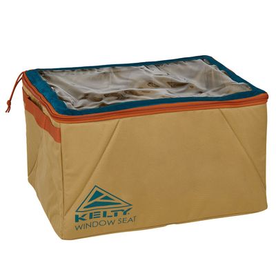 Kelty Window Seat  Camping, Tailgating, Travel Organization Hub, Road Tripping Overlanding Storage, Clear Lid, Rugged Fabrics
