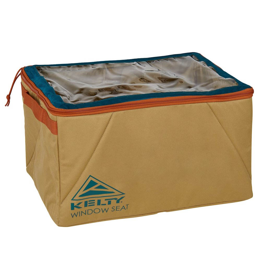 Kelty Window Seat  Camping, Tailgating, Travel Organization Hub, Road Tripping Overlanding Storage, Clear Lid, Rugged Fabrics