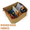 Kelty Window Seat  Camping, Tailgating, Travel Organization Hub, Road Tripping Overlanding Storage, Clear Lid, Rugged Fabrics view 4