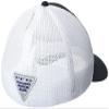 Columbia Unisex PFG Logo Mesh Ball Cap - High, Black, Small/Medium view 2