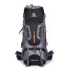 UOOD Hiking Backpack 80L Mountaineering Backpack Rucksacks for Men Women,Tear and Water-Resistant Ideal for Camping Climbing Biking Trekking Travel Outdoor(Gray) High Capacity (Color : Black) view 1