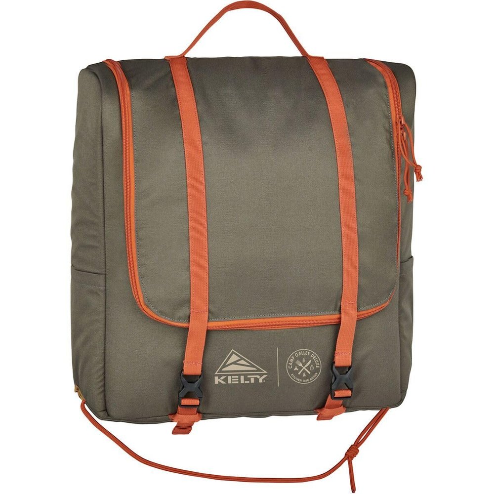 Kelty Camp Galley Deluxe Camp Kitchen Organization Kit, Deep Pockets, Paper Towel Holder, Zippered Compartments for Outdoor Cooking Essentials