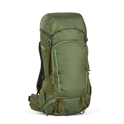 Kelty Asher Day Hiking Pack, 18-85 Liter Capacity, Hiking, Backpacking, Travel Pack, Internal Frame 2023 Model (55L Winter Moss)