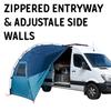 Kelty Backroads Shelter Universal Mounted Car Camping Shelter with Zippered Entry, Sturdy Frame, Protection from Elements, UV, Stuff Duffel Included view 4