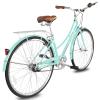 Tracer Osaka Hybrid Bikes for Women,Steel Frame,Internal 3 Speed, 700c Wheels,Brown Seat Brown Grips,City Bike,Comfort Bike,Commuter Bike,Womens Bike,Acquamarine view 3