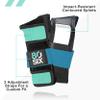 80SIX Multi-Sport Pad Set Protective Gear for Skateboarding, Biking, Roller Skating, and Scooter (Surf Green Teal, 14+ Medium/Large) view 3