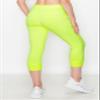 ALWAYS Women's Capri French Terry Jogger Pants - Premium Soft Lightweight Solid Drawstring Stretch Pockets Sweatpants Neon Lime Large view 4
