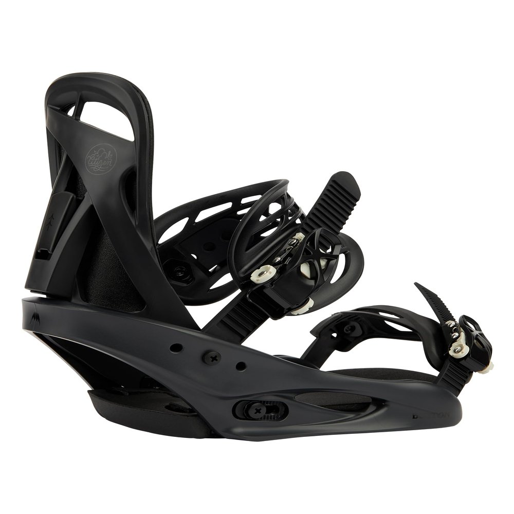 Burton Women's Citizen Re:Flex Snowboard Bindings, Large, Black