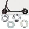 01 Electric Scooter Front Motor Wheel Steel Alloy Nuts Replacement for Xiaomi M365 Pro, Durable, and Has Good Toughness and High Strength. view 1