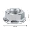 01 Electric Scooter Front Motor Wheel Steel Alloy Nuts Replacement for Xiaomi M365 Pro, Durable, and Has Good Toughness and High Strength. view 2