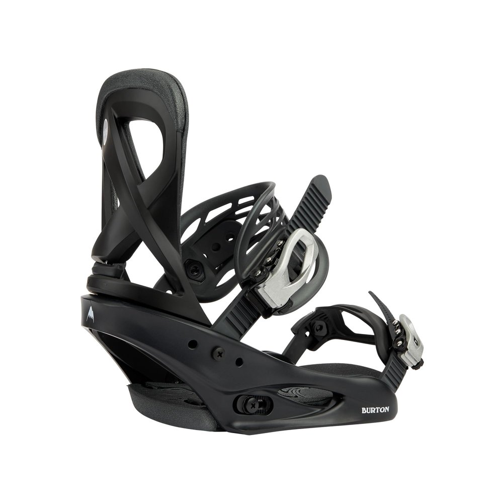 Burton Women's Scribe Re:Flex Snowboard Bindings, Large, Black