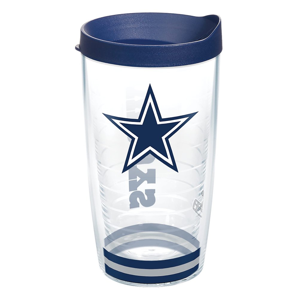 Tervis NFL Dallas Cowboys - Arctic Made in USA Double Walled Insulated Tumbler Travel Cup Keeps Drinks Cold & Hot, 16oz, Classic