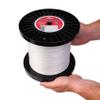 Berkley ProSpec Chrome Premium Hollow Braid Superline, White, 130lb | 58.9kg Fishing Line, Suitable for Saltwater Environments view 3