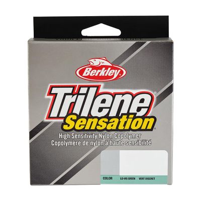 Berkley Trilene Sensation, Low-Vis Green, 6lb | 2.7kg Monofilament Fishing Line, Suitable for Freshwater Environments
