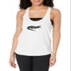 prAna Women's Journeyman Tank, White Alligator, Large view 1