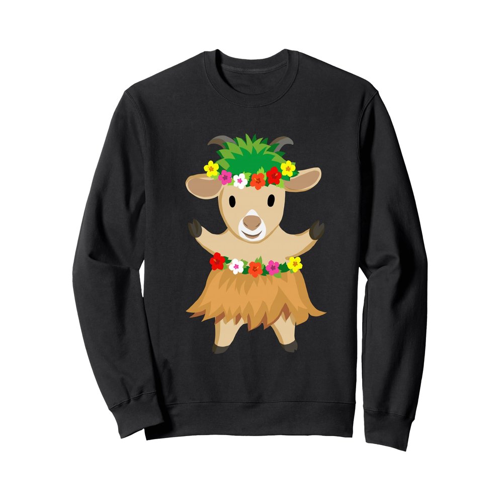 Funny Hawaii Summer Goat Sweatshirt