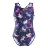 Moggemol Kids Girls Gymnastics Leotards Sparkly Sleeveless Open Back One Piece Ballet Dance Unitards Black 10-12 Years view 1