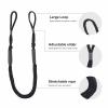 Bungee Dock Line Mooring Rope Bungee Cord Docking String Dockline for Boats Shock Bungee Docking Ropes for Boat Kayak, Jet Ski, Pontoon, Canoe, Power Boat WaveRunner Black (4X) view 2