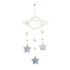 Ceramic Joe Creative Dream Catcher Handmade Wind Chimes Garden Living Room Bedroom Wall Pendant DIY Birthday Gift Room Decor (Comet and Star) view 1