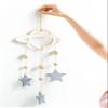 Ceramic Joe Creative Dream Catcher Handmade Wind Chimes Garden Living Room Bedroom Wall Pendant DIY Birthday Gift Room Decor (Comet and Star) view 4