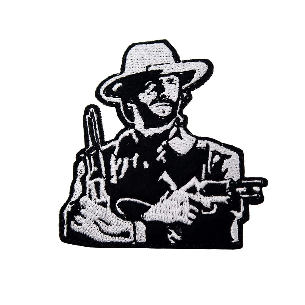 Dirty Hairy Western Country Eastwood Outlaw Embroidered Iron On Patch