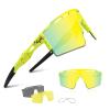 BangLong Cycling Sunglasses Polarized Sports Glasses for Men Women with 3 Interchangeable Lenses for Running Baseball Glasses view 1