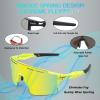BangLong Cycling Sunglasses Polarized Sports Glasses for Men Women with 3 Interchangeable Lenses for Running Baseball Glasses view 2