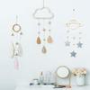 Ceramic Joe Creative Dream Catcher Handmade Wind Chimes Garden Living Room Bedroom Wall Pendant DIY Birthday Gift Room Decor (Cloud and rain) view 2