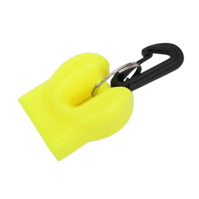 Almencla Portable Regulator Cap Retainer Dustproof Mouthpiece Cover Hanger Accessories, Yellow