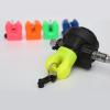 Almencla Portable Regulator Cap Retainer Dustproof Mouthpiece Cover Hanger Accessories, Yellow view 4