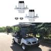 munirater 2 - Pack Front Wheel Hub Kit with Bearings Seals Replacement for Club Car DS Golf Cart 1982-2002 view 1