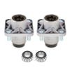 munirater 2 - Pack Front Wheel Hub Kit with Bearings Seals Replacement for Club Car DS Golf Cart 1982-2002 view 2