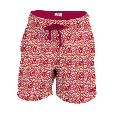 Le Club Original Boys Fairchild Swim Trunk, Multi, XS